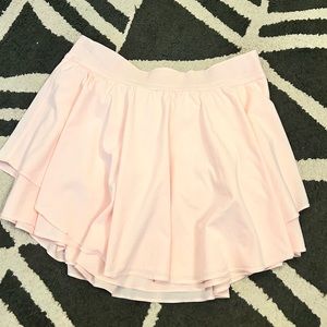 pink flowy lululemon skirt size "12"